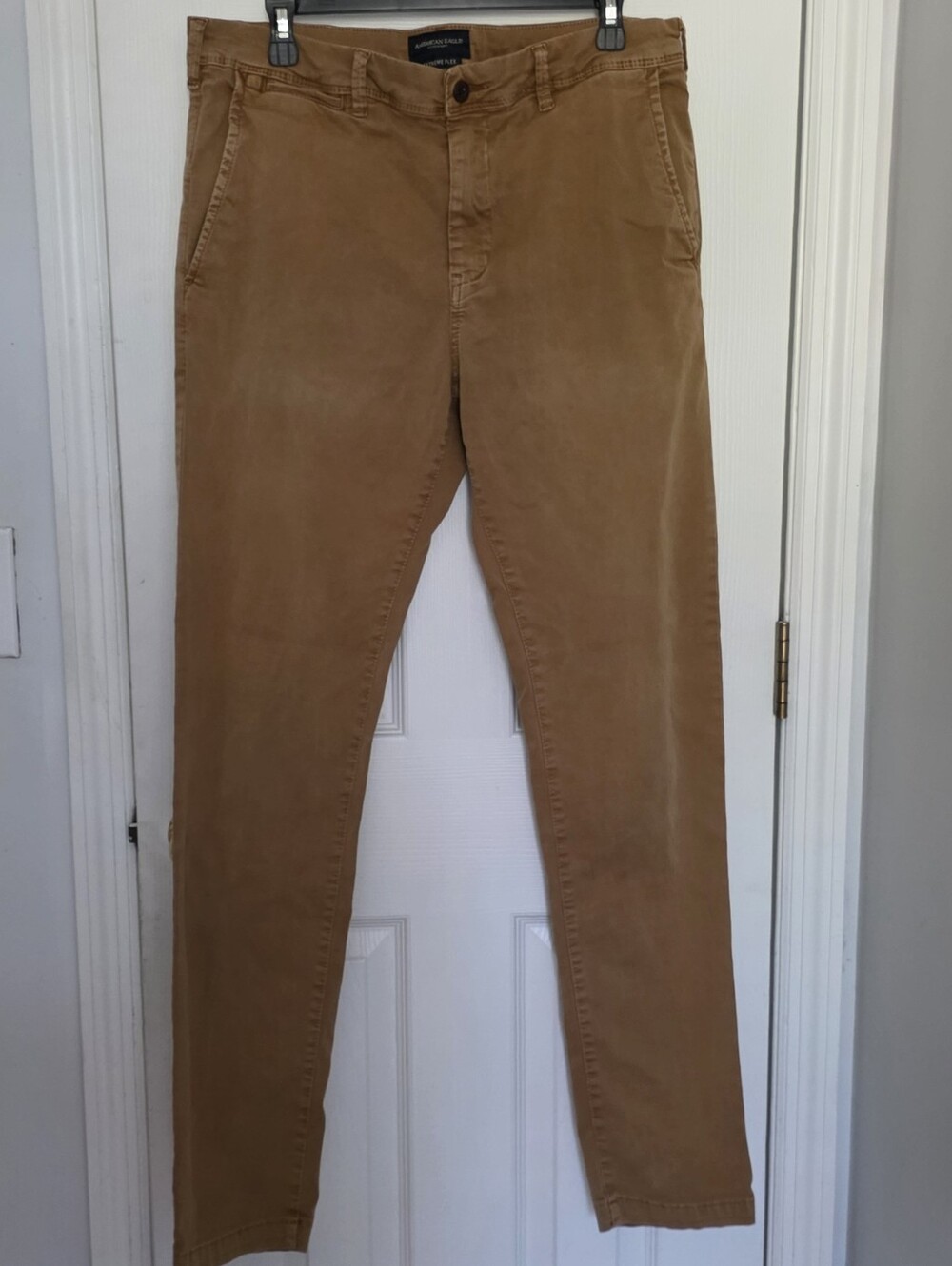 American Eagle Outfitters Slim Chino Pants in Brown Tan 34x34